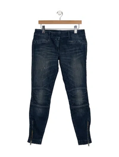 Pre-owned R13 Mid-rise Skinny Leg Jeans In Blue