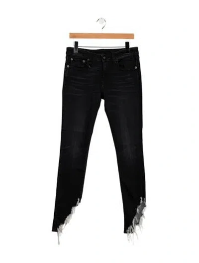Pre-owned R13 Mid-rise Skinny Leg Jeans In Blue