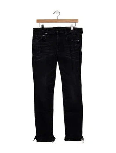 Pre-owned R13 Mid-rise Skinny Leg Jeans In Blue