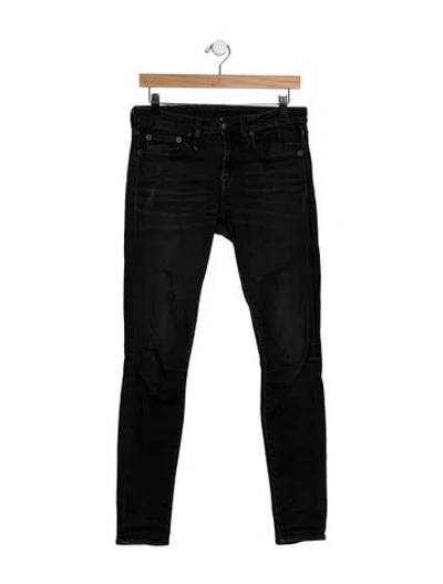 Pre-owned R13 Mid-rise Skinny Leg Jeans In Blue