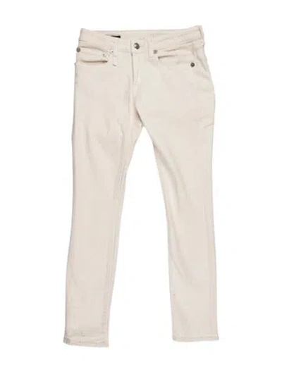 Pre-owned R13 Mid-rise Skinny Leg Jeans In Neutral