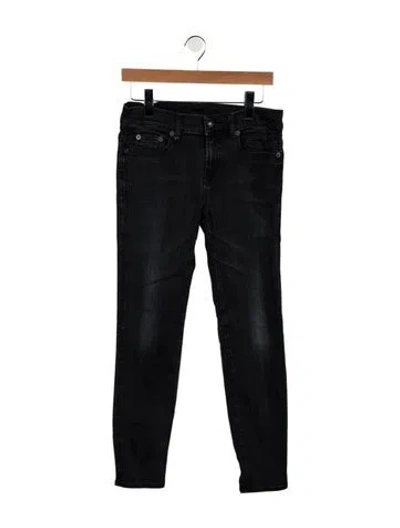 Pre-owned R13 Mid-rise Skinny Leg Jeans W/ Tags In Black