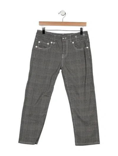 Pre-owned R13 Mid-rise Straight Leg Jeans In Multi