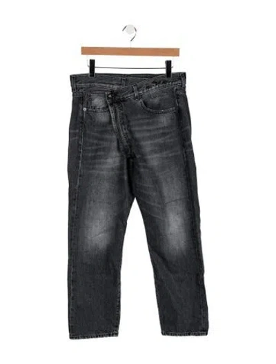 Pre-owned R13 Mid-rise Straight Leg Jeans In Multi