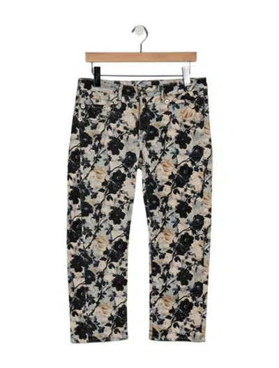 Pre-owned R13 Mid-rise Straight Leg Jeans In Multi