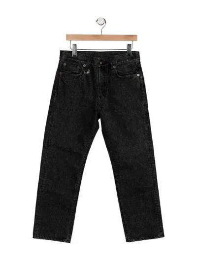 Pre-owned R13 Mid-rise Straight Leg Jeans W/ Tags In Gray