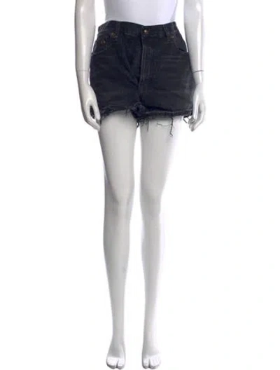 Pre-owned R13 Mini Shorts In Black