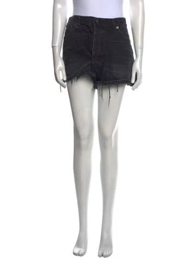 Pre-owned R13 Mini Shorts In Black