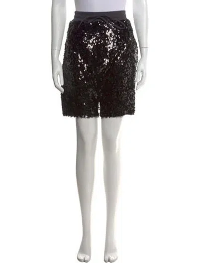 Pre-owned R13 Mini Shorts In Black