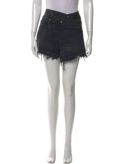 Pre-owned R13 Mini Shorts In Black