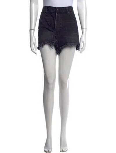 Pre-owned R13 Mini Shorts In Black
