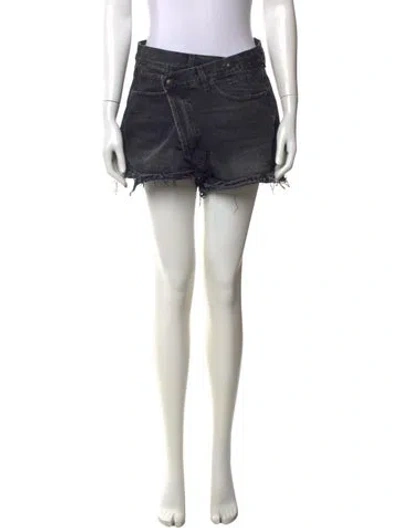 Pre-owned R13 Mini Shorts In Black