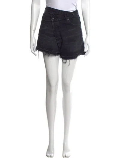 Pre-owned R13 Mini Shorts In Black