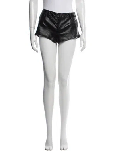 Pre-owned R13 Mini Shorts In Black/white