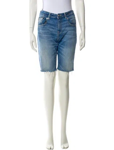 Pre-owned R13 Mini Shorts In Blue