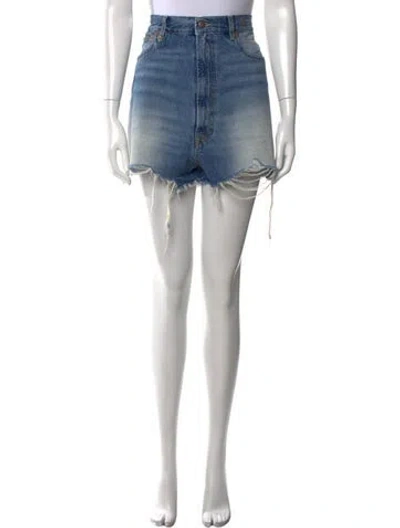 Pre-owned R13 Mini Shorts In Blue