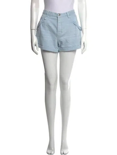 Pre-owned R13 Mini Shorts In Blue