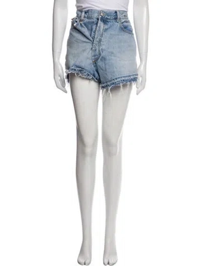 Pre-owned R13 Mini Shorts In Blue