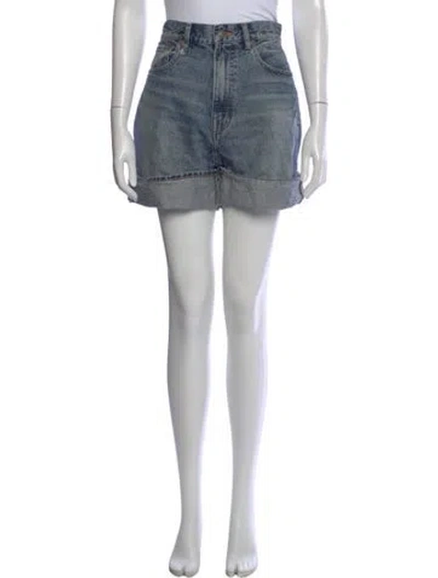 Pre-owned R13 Mini Shorts In Blue