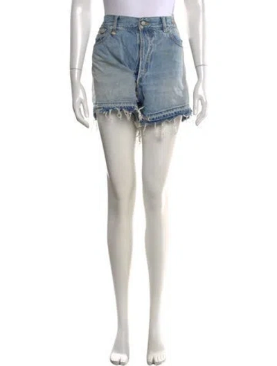 Pre-owned R13 Mini Shorts In Blue