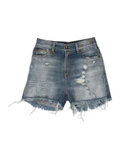Pre-owned R13 Mini Shorts In Blue