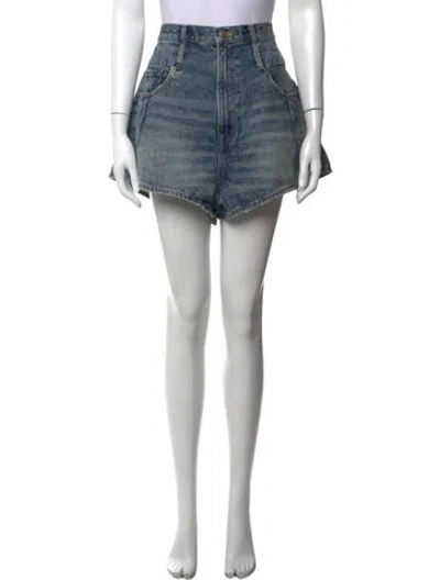 Pre-owned R13 Mini Shorts In Blue
