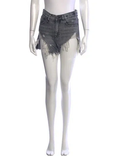 Pre-owned R13 Mini Shorts In Blue