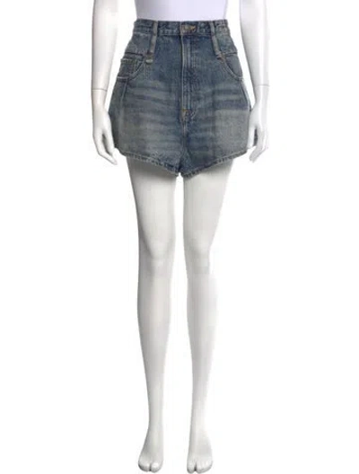 Pre-owned R13 Mini Shorts In Blue