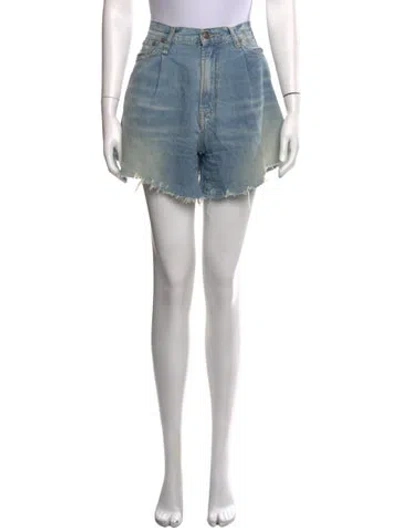 Pre-owned R13 Mini Shorts In Blue