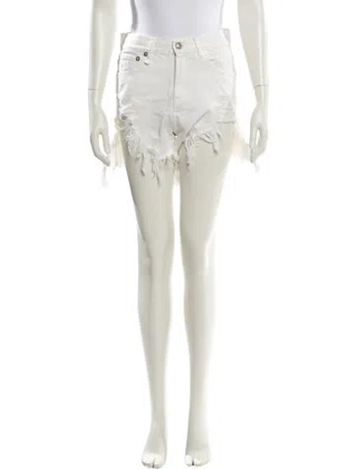 Pre-owned R13 Mini Shorts In Neutral