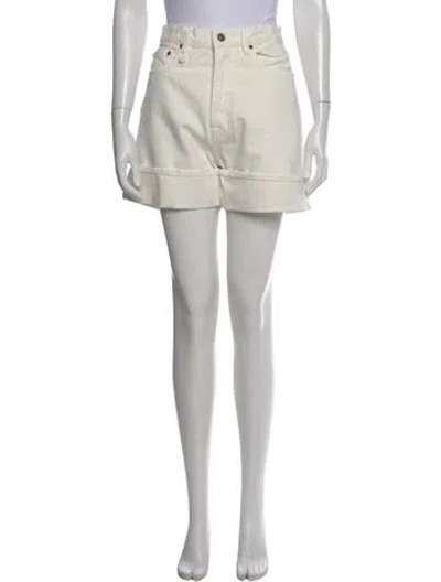 Pre-owned R13 Mini Shorts In Neutral