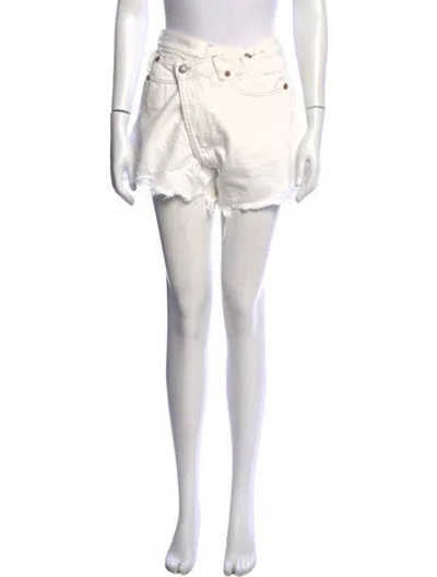 Pre-owned R13 Mini Shorts In Neutrals