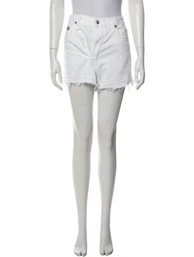 Pre-owned R13 Mini Shorts In Neutrals