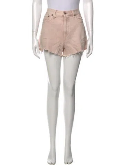 Pre-owned R13 Mini Shorts In Pink