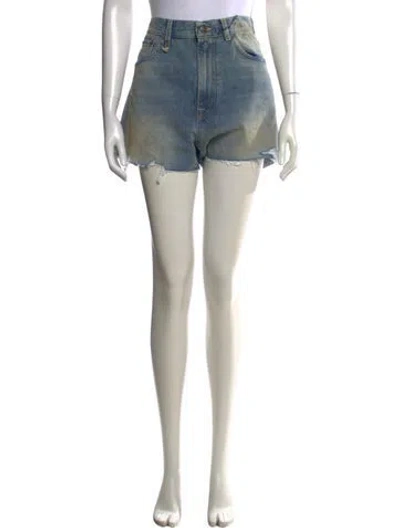 Pre-owned R13 Mini Shorts W/ Tags In Blue