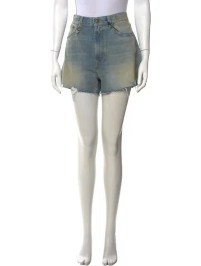 Pre-owned R13 Mini Shorts W/ Tags In Blue