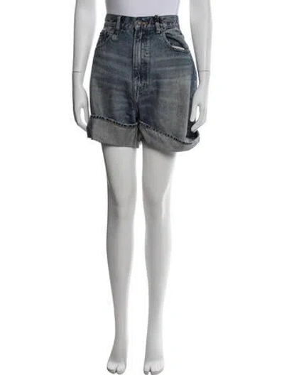 Pre-owned R13 Mini Shorts W/ Tags In Blue