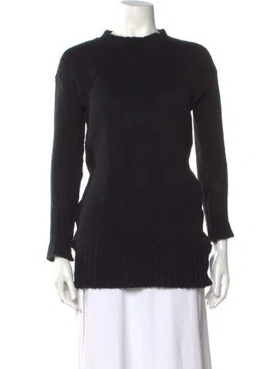 Pre-owned R13 Mock Neck Sweater In Black