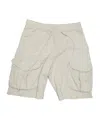 R13 Multi-pocket Casual Sports Shorts In White