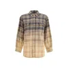 R13 Multicolor Cotton Pattern Shirt In Multi