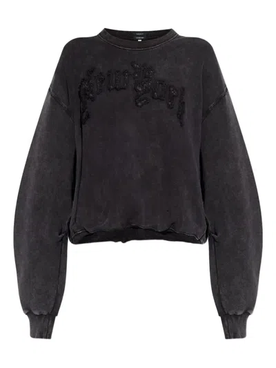 R13 R13 NEW YORK BALLOON CREWNECK CLOTHING