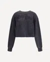 R13 New York Sweatshirt In Gray