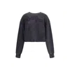 R13 New York Sweatshirt In Gray