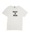 R13 Not A Fan T-shirt In White