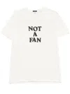 R13 Not A Fan T-shirt In White