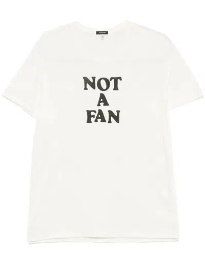 R13 Not A Fan T-shirt In Ecru