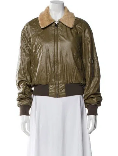 Pre-owned R13 Nylon Bomber Jacket In Multi