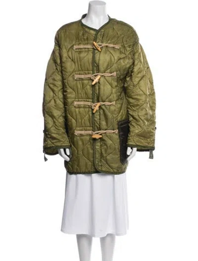 Pre-owned R13 Nylon Jacket In Green