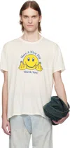 R13 Have A Nice Relaxed Day T-shirt In Ecru