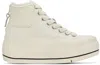 R13 Off-white Kurt High Top Sneakers In Ecru